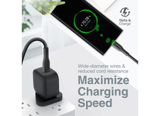 Promate xCord-CC Super-Flexible USB-C to USB-C Cable, 60W, 1M